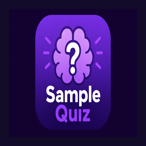 SampleQuiz App Icon